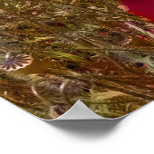 ケシ芸術品を気取ったッ ポスター (角)