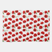 ケシ類 キッチンタオル (横)