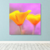 ケシ類 キャンバスプリント (インサイチュ (ウッドフロア))