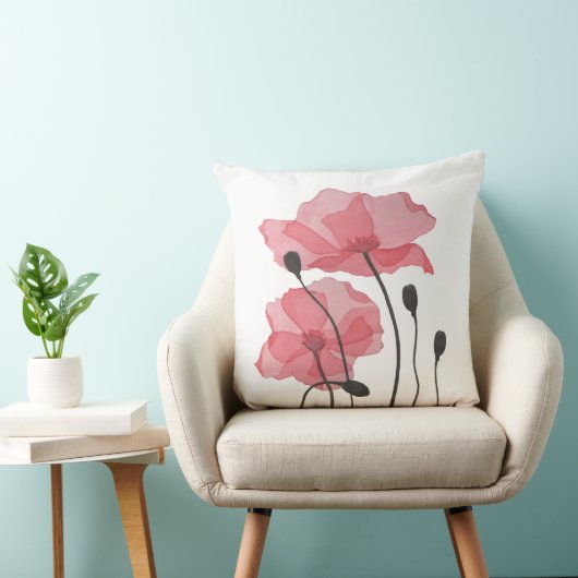 ケシ類 クッション (椅子)