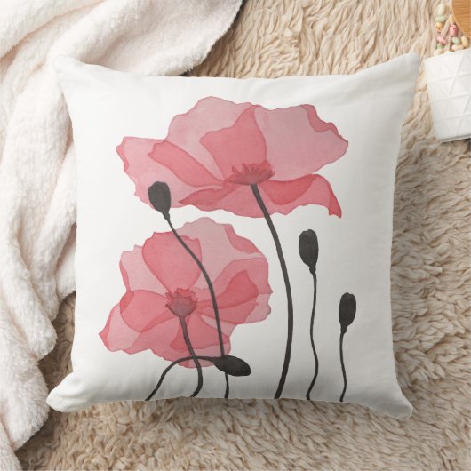 ケシ類 クッション (ブランケット)