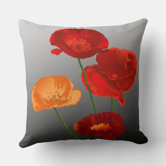 ケシ類 クッション (裏面)