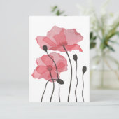 ケシ類 サンキューカード (スタンド正面)