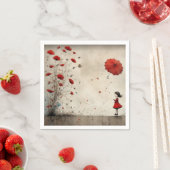 ケシ類 スタンダードカクテルナプキン (インサイチュ)