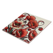 ケシ類 タイル (側面)