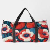 ケシ類 ダッフルバッグ (裏面)