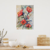 ケシ類 ポスター (キッチン)