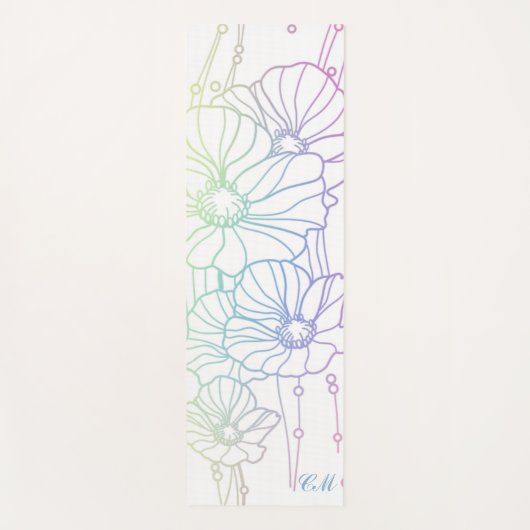 ケシ類 ヨガマット (正面)