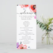 ケシ。エレガントフローラ結婚 プログラム (スタンド正面)