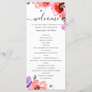 ケシ。エレガントフローラ結婚 プログラム