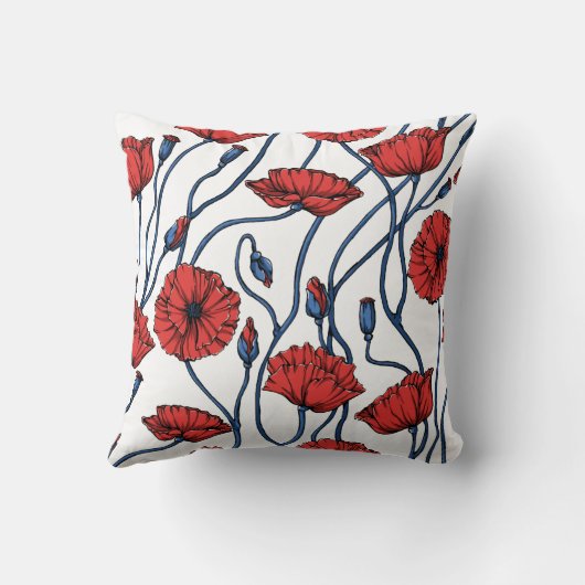 ケシ クッション (裏面)