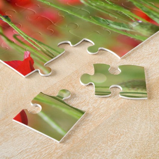 ケシ ジグソーパズル (側面)