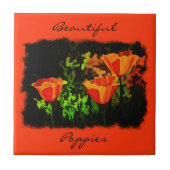 ケシ タイル (正面)