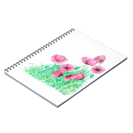 ケシ ノートブック (左側)