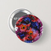 ケシ-バッジ 缶バッジ (正面&裏面)