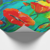 ケシ ラッピングペーパー (角)