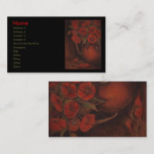 ケシ 名刺 (正面/裏面)