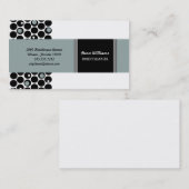 ケシ: 石板の名刺 名刺 (正面/裏面)