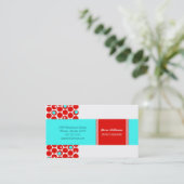 ケシ: 空の名刺 名刺 (スタンド正面)