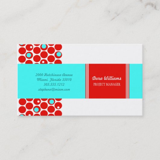 ケシ: 空の名刺 名刺 (正面)