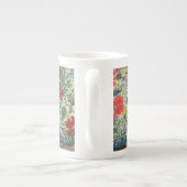 ケシ-骨灰磁器のマグ ボーンチャイナマグカップ (裏面)