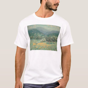ケシ(1213年)とのカリフォルニア景色 Tシャツ