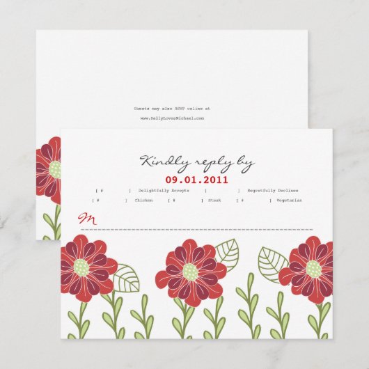 ケシ- RSVP (正面/裏面)