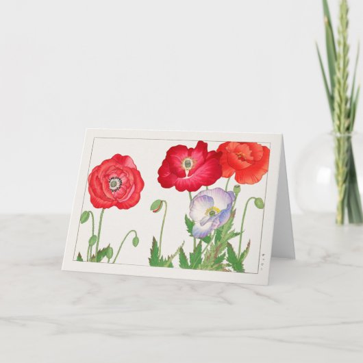 ケシby谷上湖南 カード (正面)