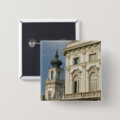 ケステリー州バラトン湖地域ハンガリー: 缶バッジ (正面&裏面)