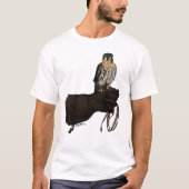 ケストレルオングローブイラストレーション Tシャツ (正面)