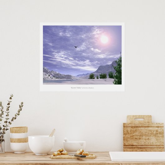 ケストレル渓谷 ポスター (キッチン)