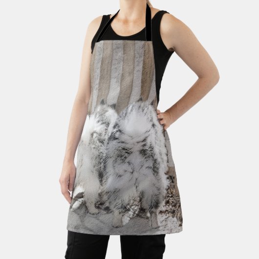 ケスホンズアットザゲート絵画ズ – オリジナルドッグアート エプロン (インサイチュ)