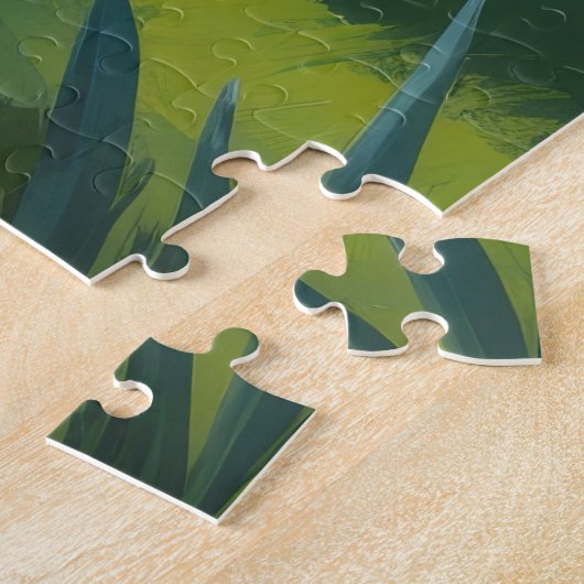 ケスホンドッグ春の花絵を描ズ ジグソーパズル (側面)