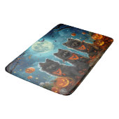 ケスホンドハロウィン不気味 バスマット (アングル)