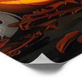 ケスホンドハロウィン不気味 ポスター (角)