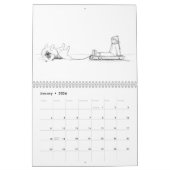 ケスホンド犬カレンダー カレンダー (1月 2026)