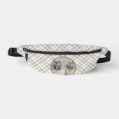 ケスホンド絵を描の2ケスホンデンオリジナルドッグアート ファニーパック (正面)