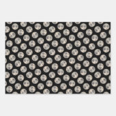 ケスホンド絵を描の2ケスホンデンオリジナルドッグアート ラッピングペーパーシート (正面3)