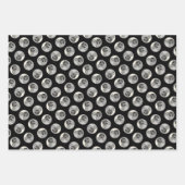 ケスホンド絵を描の2ケスホンデンオリジナルドッグアート ラッピングペーパーシート (正面3)