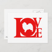 ケスホンド ポストカード (正面/裏面)