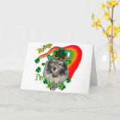 ケスホンドSt patricks day カード (黄色い花)