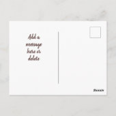 ケソより愛してる ポストカード (裏面)