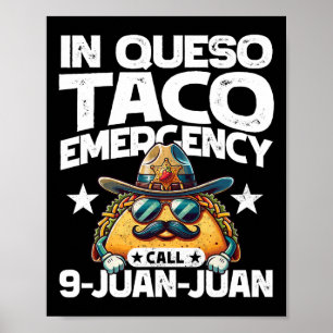 ケソタコ緊急電話で9 Juan Juan!おもしろい株式会社 ポスター