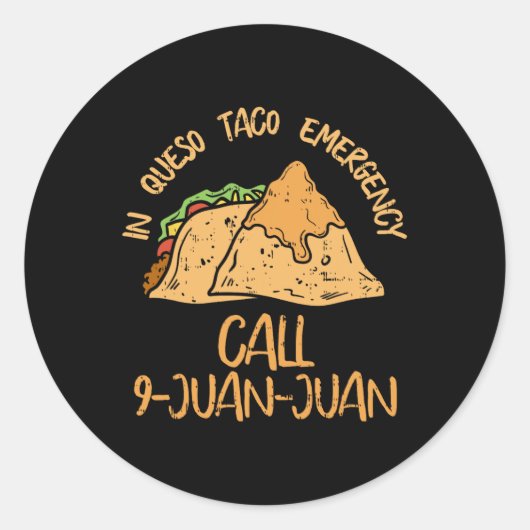 ケソ緊急シンコデマヨタココール9 Juan ラウンドシール (正面)