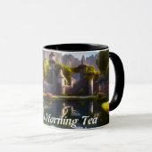 ケタフ朝のお茶 マグカップ (正面右)