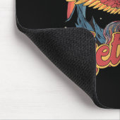 ケタミユーモアのあるン馬エマージェンシーおもしろいメンタルヘア マウスパッド (コーナー)