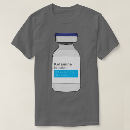 ケタミン Tシャツ (デザイン正面)