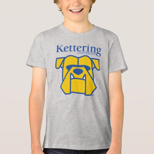 ケタリング大学ブルドッグス トライブレンドTシャツ (正面)