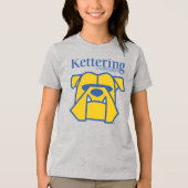 ケタリング大学ブルドッグス トライブレンドTシャツ (正面)