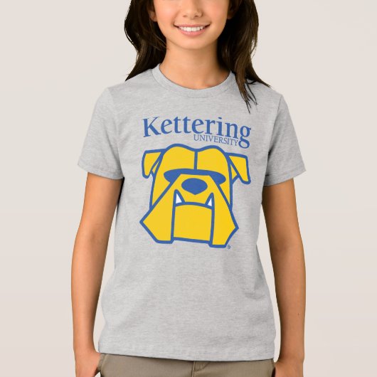 ケタリング大学ブルドッグス トライブレンドTシャツ (正面)